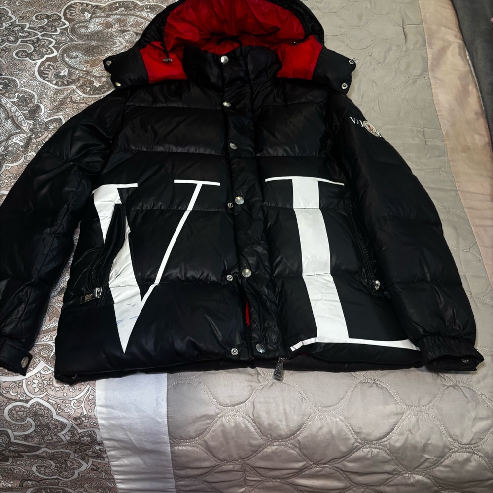 Moncler Valentino Vibrant Red Jacket